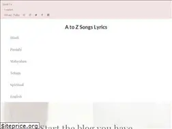 Sites similar to onlylyrics.in