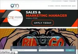 Sites similar to onlymarketingjobs.com