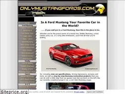 Sites similar to onlymustangfords.com