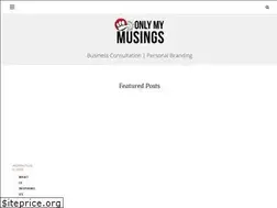 Sites similar to onlymymusings.com