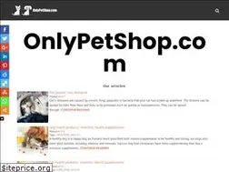 Sites similar to onlypetshop.com