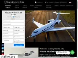 Sites similar to onlyprivatejets.com