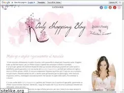 Sites similar to onlyshoppingblog.com