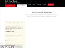 Sites similar to onlyusedtesla.com