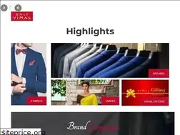Sites similar to onlyvimal.co.in