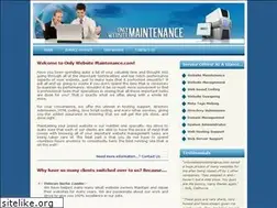 Sites similar to onlywebsitemaintenance.com