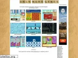 Sites similar to onlywordgames.com