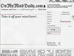 Sites similar to onmyminddaily.com
