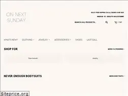 Sites similar to onnextsunday.com