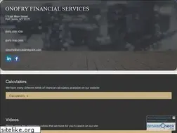 Sites similar to onofryfinancial.com