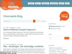 Sites similar to onomastikblog.de