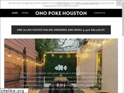 Sites similar to onopokehouston.com