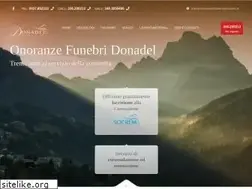 Sites similar to onoranzefunebridonadel.it
