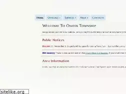 Sites similar to onotatownship.org