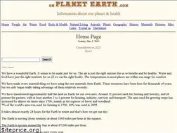 Sites similar to onplanetearth.com