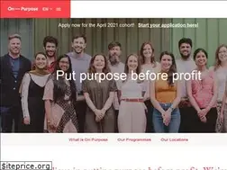 Sites similar to onpurpose.org