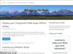 Sites similar to onrails.blog