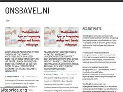 Sites similar to onsbavel.nl