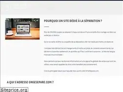Sites similar to onsesepare.com