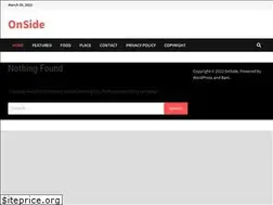 Sites similar to onside.in