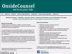 Sites similar to onsidecounsel.com