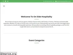 Sites similar to onsidehospitality.co.uk