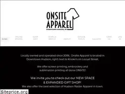 Sites similar to onsiteapparel.com