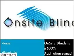Sites similar to onsiteblinds.com.au