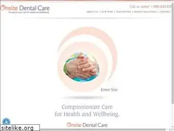 Sites similar to onsitedentalcare.net