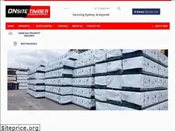 Sites similar to onsitetimber.com.au