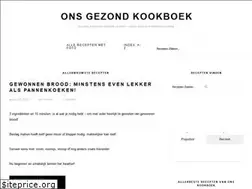 Sites similar to onskookboek.com