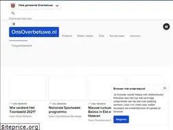 Sites similar to onsoverbetuwe.nl