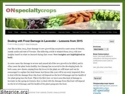 Sites similar to onspecialtycrops.ca