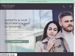 Sites similar to onstage-hair-studio.com
