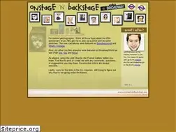 Sites similar to onstageandbackstage.com