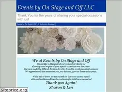 Sites similar to onstageandoff.com