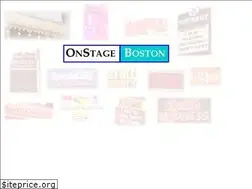 Sites similar to onstageboston.com