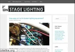 Sites similar to onstagelighting.co.uk