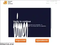 Sites similar to ontapadocimkenyomtatas.hu
