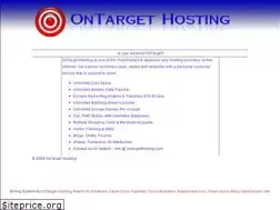 Sites similar to ontargethosting.com