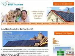 Sites similar to ontario-solar-installers.ca
