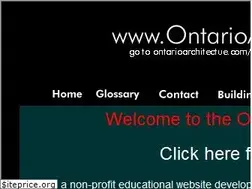 Sites similar to ontarioarchitecture.com
