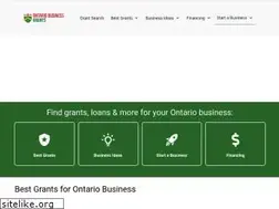 Sites similar to ontariobusinessgrants.com