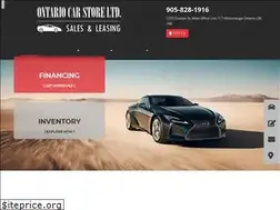 Sites similar to ontariocarstore.com