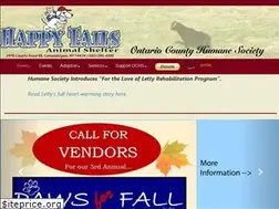Sites similar to ontariocountyhumanesociety.org