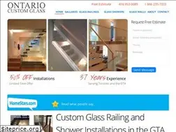 Sites similar to ontariocustomglass.com