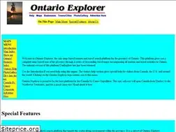 Sites similar to ontarioexplorer.com