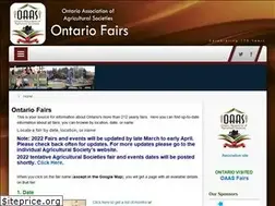 Sites similar to ontariofairs.com