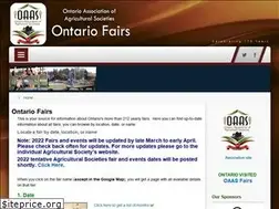 Sites similar to ontariofairs.org