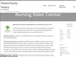 Sites similar to ontariofamilyhistory.org